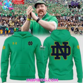 -Notre Dame Fighting Irish Kelly Green 2024 Hoodie