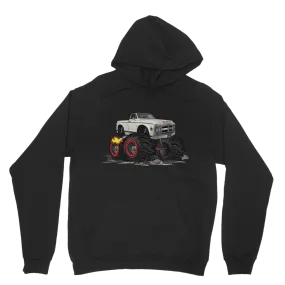 1972 GMC 4x4 Pickup Monster Truck with Rocks Car Art Classic Adult Hoodie