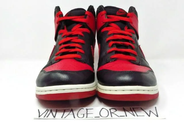 2012 nike dunk sb high j pack bred 317982-051 sz 10.5