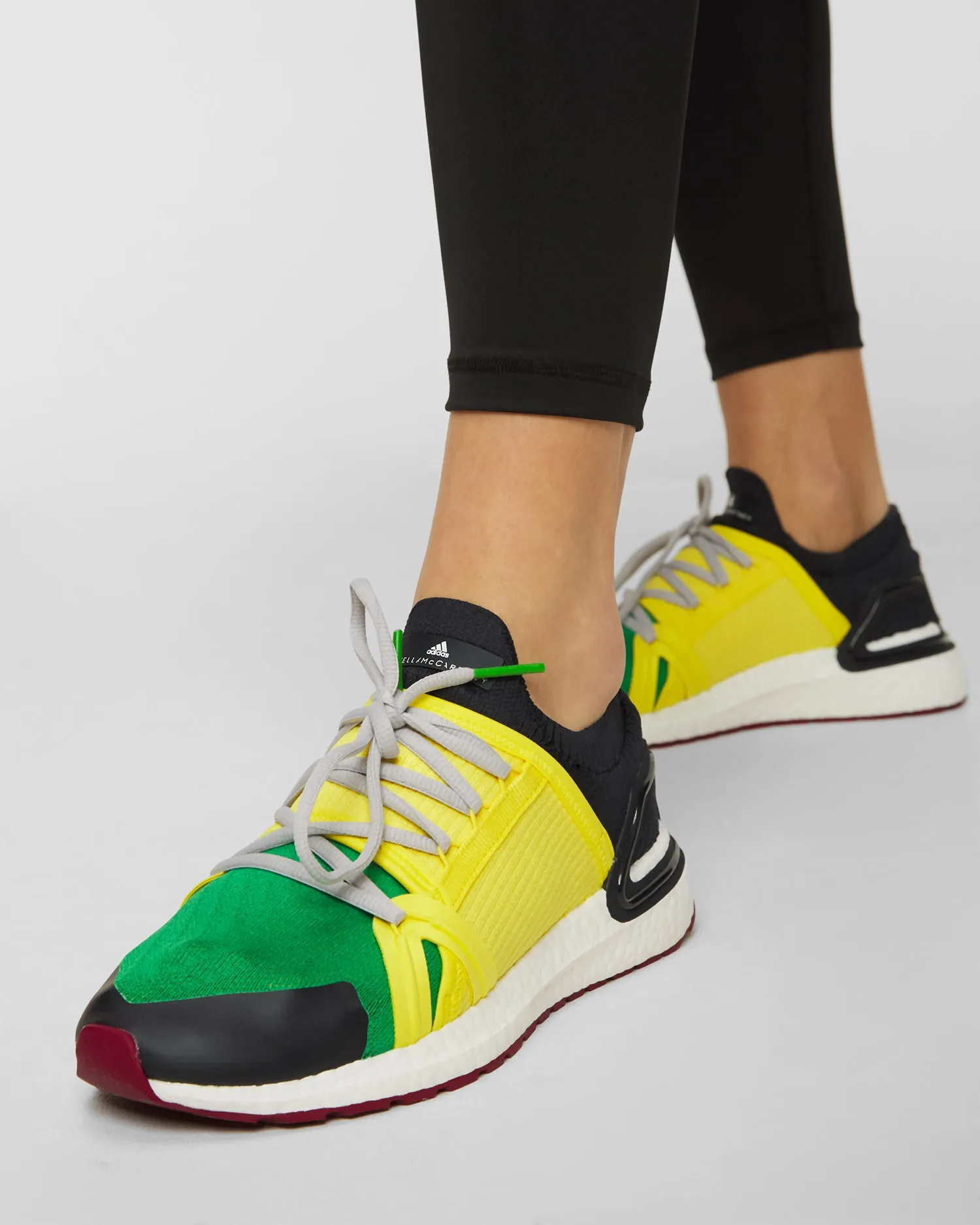 ADIDAS BY STELLA McCARTNEY ASMC ULTRABOOST 20 trainers GX1568-greenyellowftwrwhite