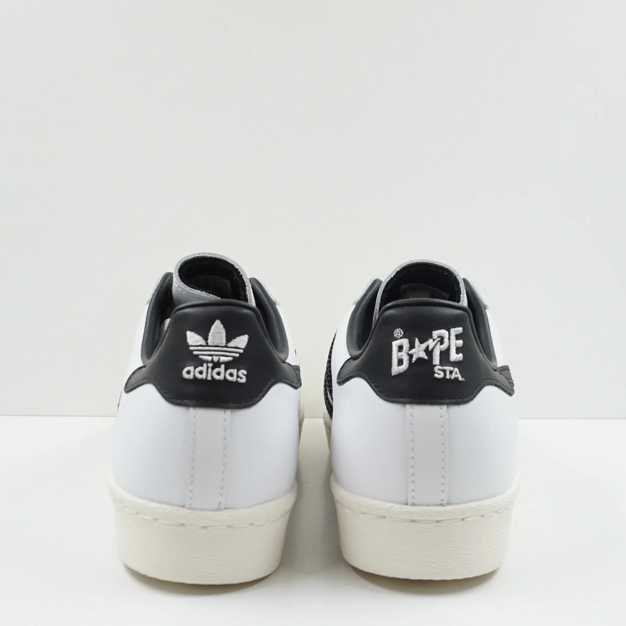 Adidas Superstar 80s Bape White Black