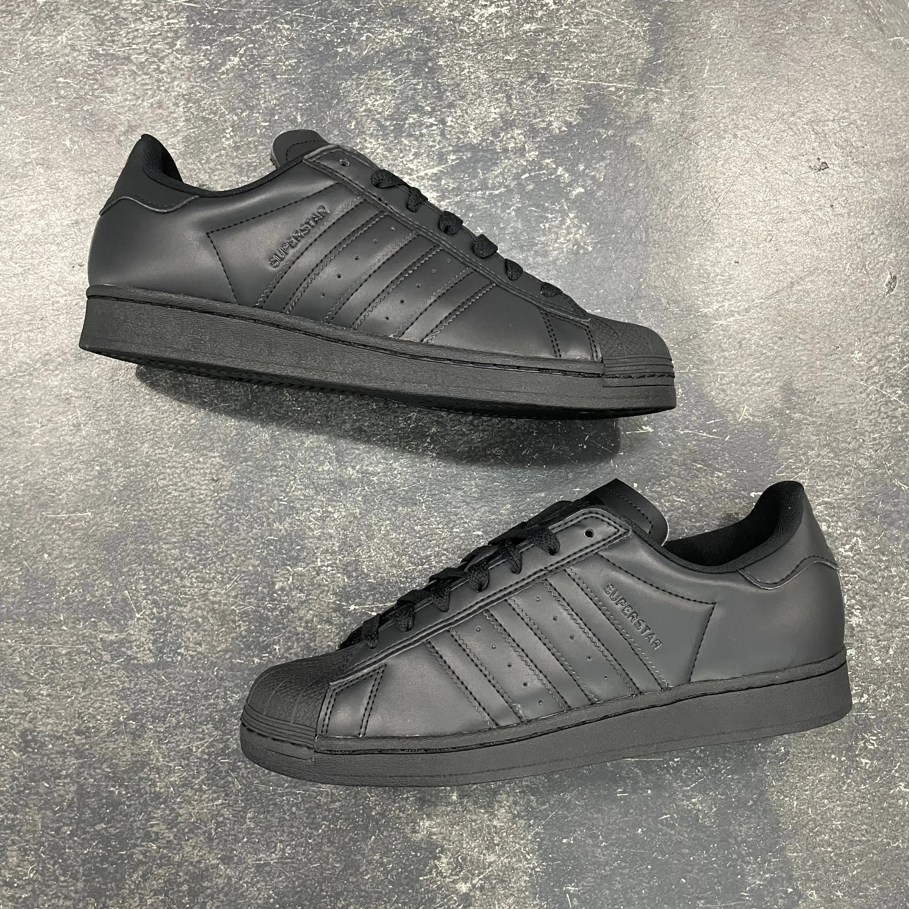 Adidas Superstar ADV Black/Black Leather