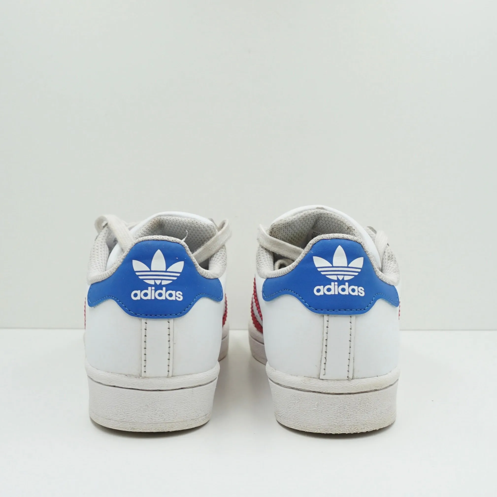 Adidas Superstar Blue/Red Stripes