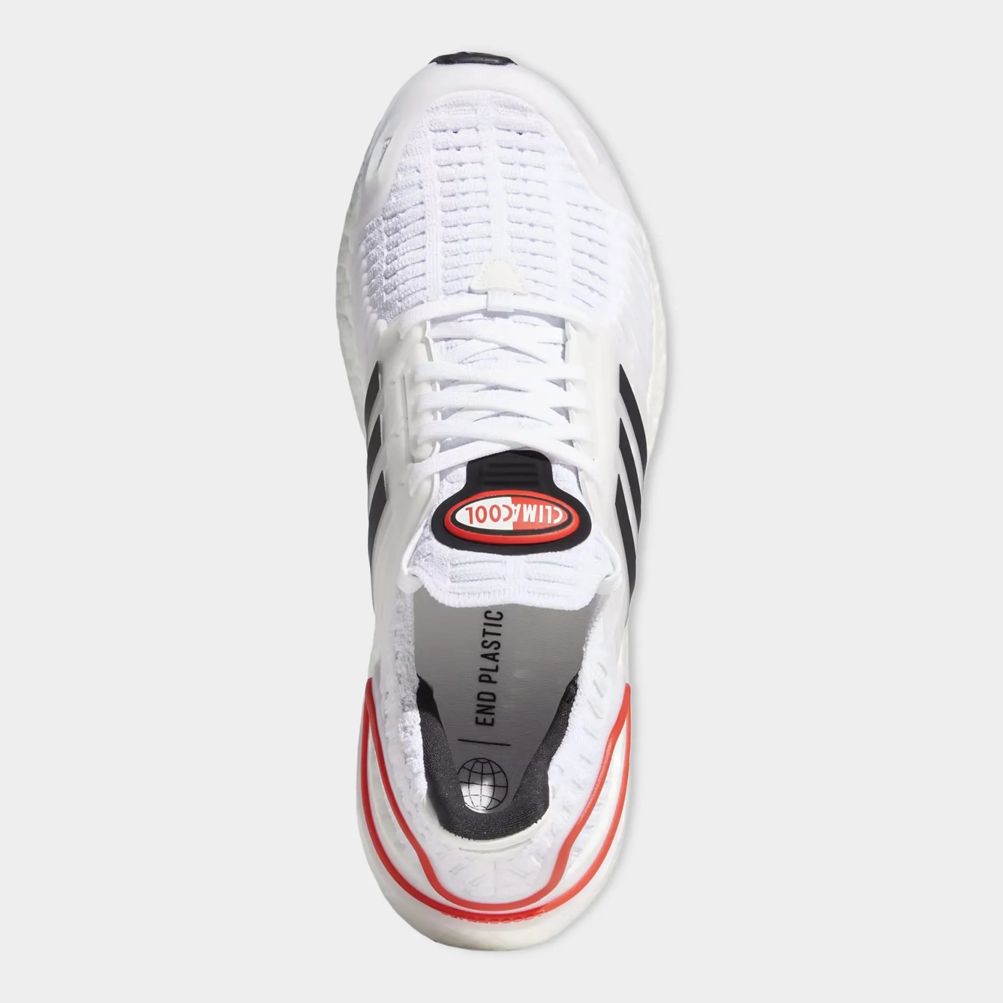 adidas Ultraboost Climacool 1 DNA Cloud White / Core Black - Vivid Red