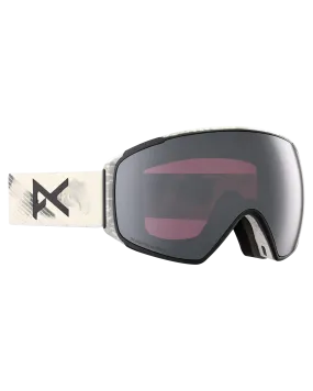 Anon M4S Toric Snow Goggles + Bonus Lens + Mfi Face Mask - Flight Attendant/Perceive Sunny Onyx Lens