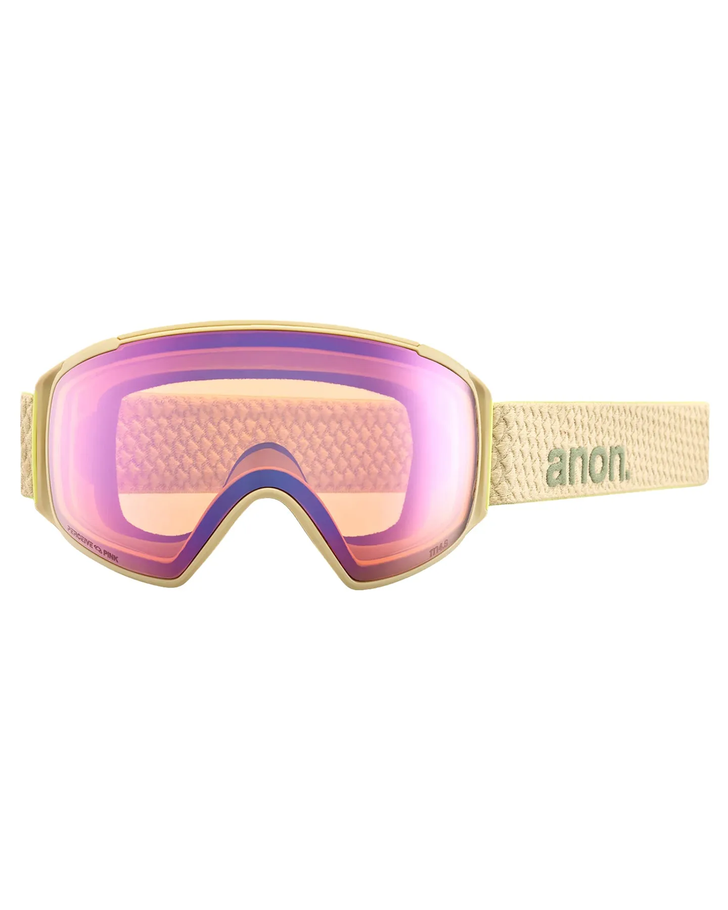 Anon M4S Toric Snow Goggles + Bonus Lens + Mfi Face Mask - Mushroom/Perceive Variable Green Lens