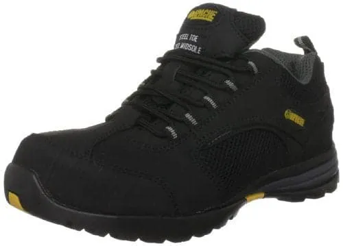 Apache AP318SM Mesh Black Safety Work Boot Trainer Steel Toe Cap