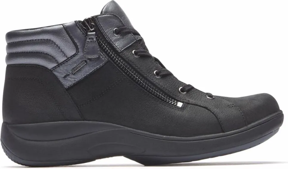 Aravon Rev Stridarc Waterproof Low Boot Black - Extra Wide