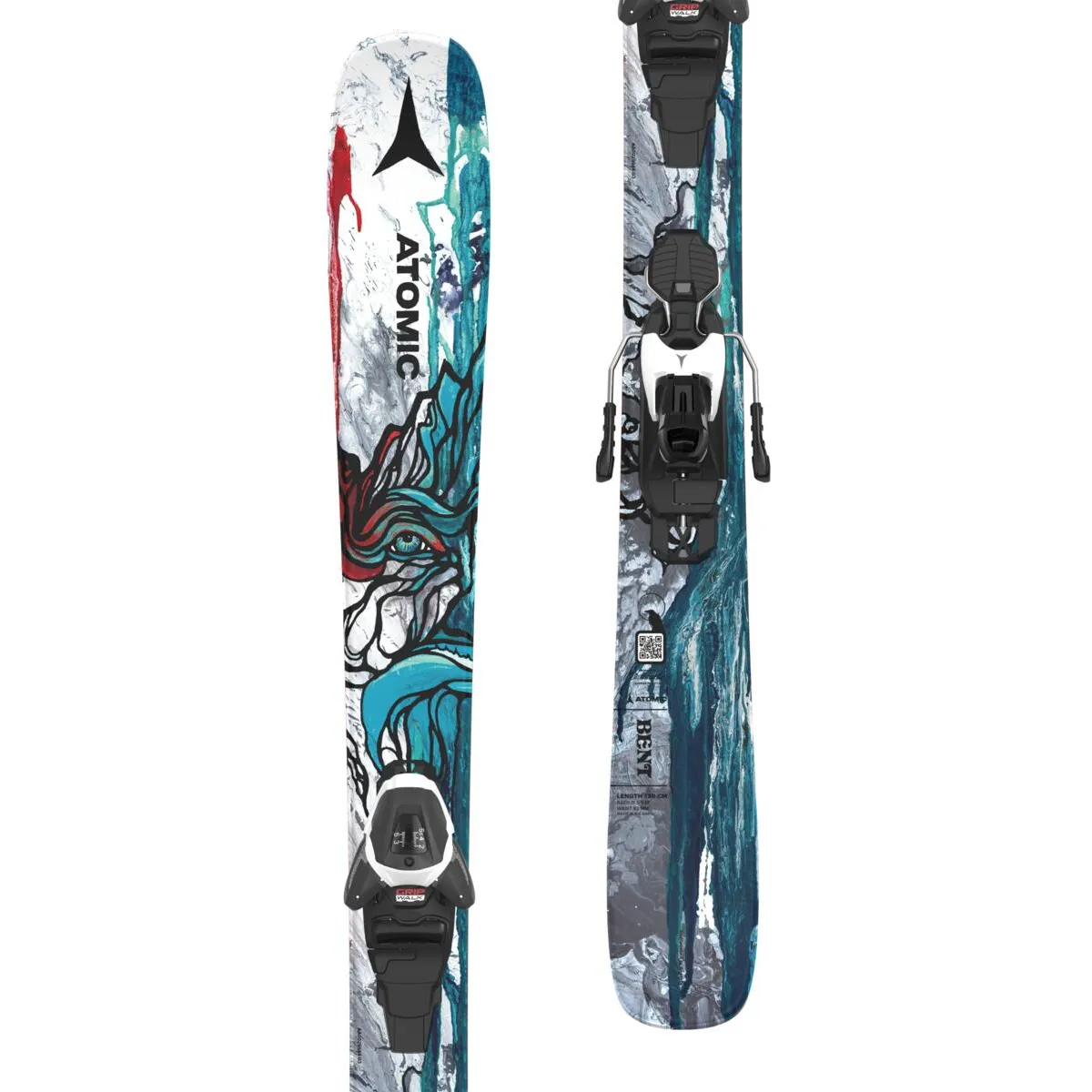 Atomic Bent Skis + L6 GW Bindings Juniors