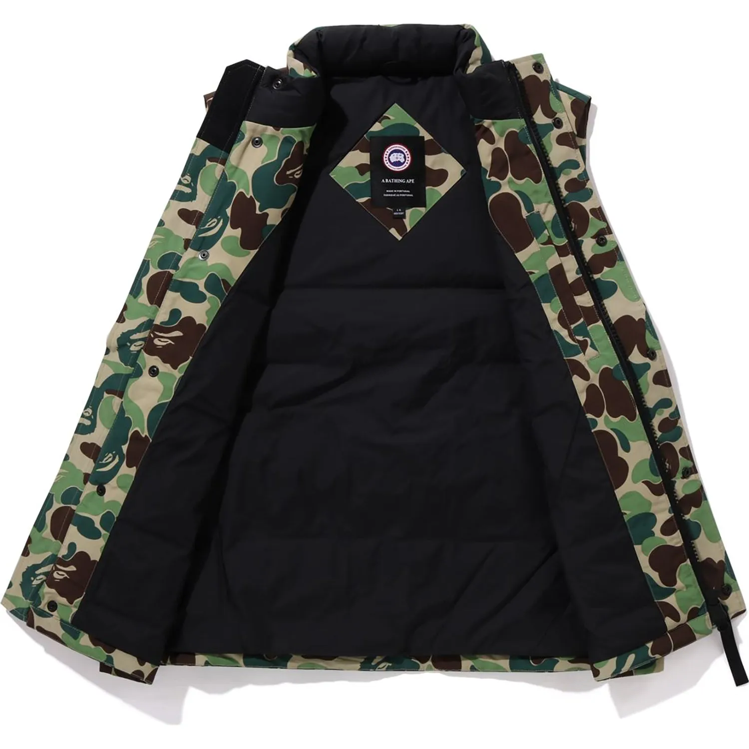 BAPE X CANADA GOOSE FREESTYLE VEST MENS