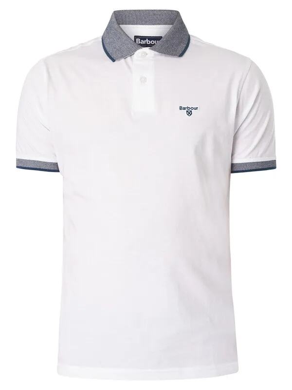 Barbour Cornsay Polo Shirt - White