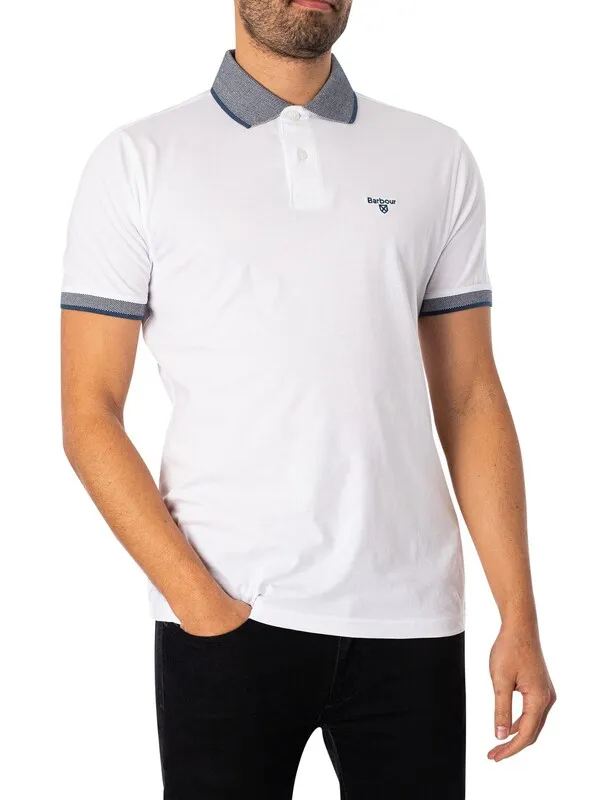 Barbour Cornsay Polo Shirt - White