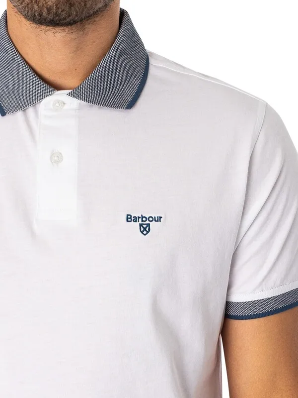 Barbour Cornsay Polo Shirt - White