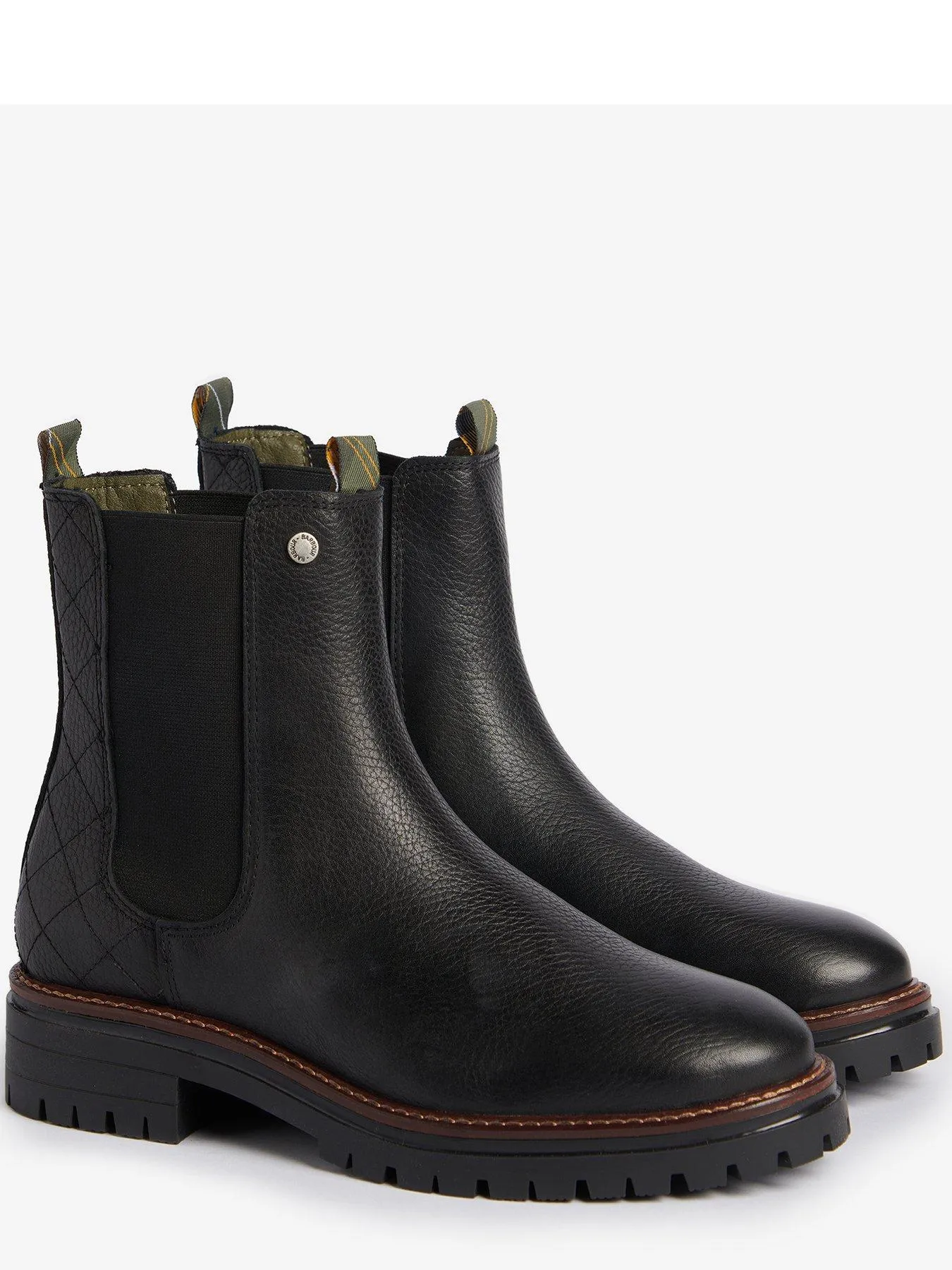 Barbour Evie Leather Chelsea Boot - Black