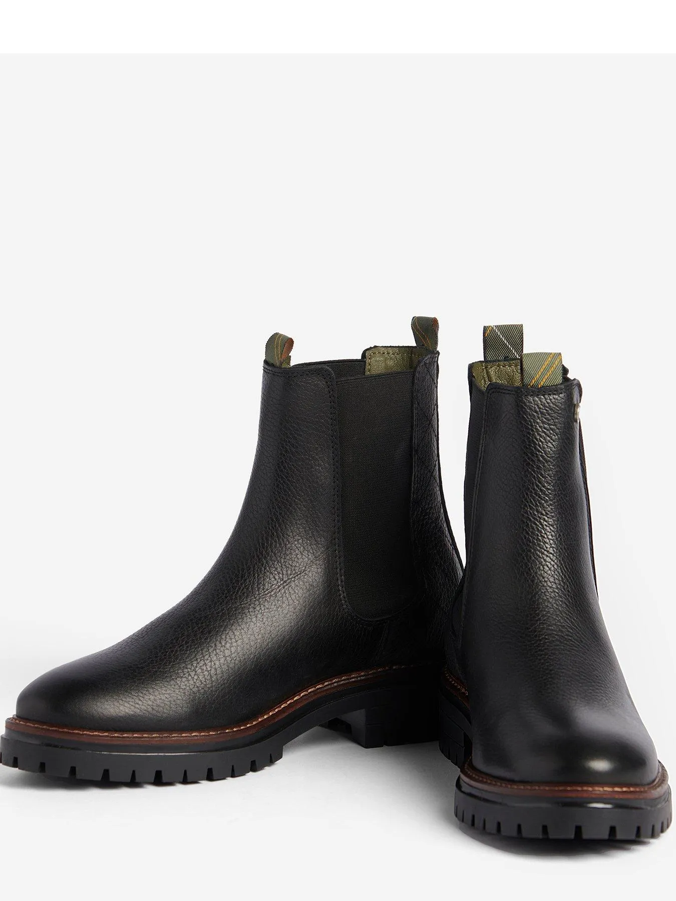 Barbour Evie Leather Chelsea Boot - Black