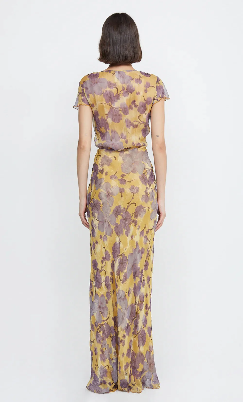 Bec and Bridge      BEC + BRIDGE - BERNADETTE WRAP MAXI DRESS (Golden Violet)