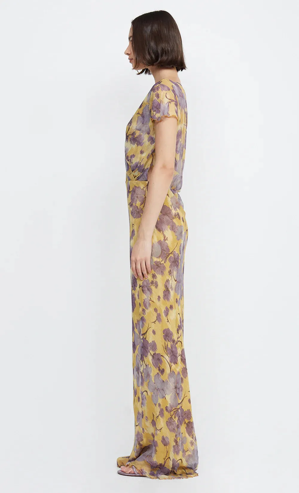 Bec and Bridge      BEC + BRIDGE - BERNADETTE WRAP MAXI DRESS (Golden Violet)