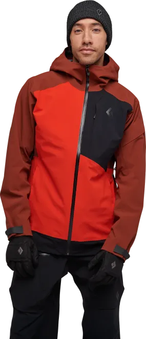 Black Diamond Men's Recon Stretch Ski Shell Jacket Mulled Cider/Black Octane | Buy Black Diamond Men's Recon Stretch S