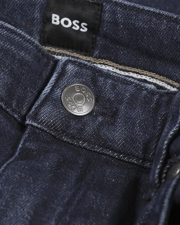 BOSS BLACK Boss Regular-fit Maine Jeans in Comfort-Stretch Denim - Blue (Organic)