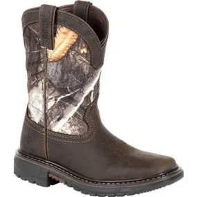 Boys' Original Ride Flex Waterproof Western Boot