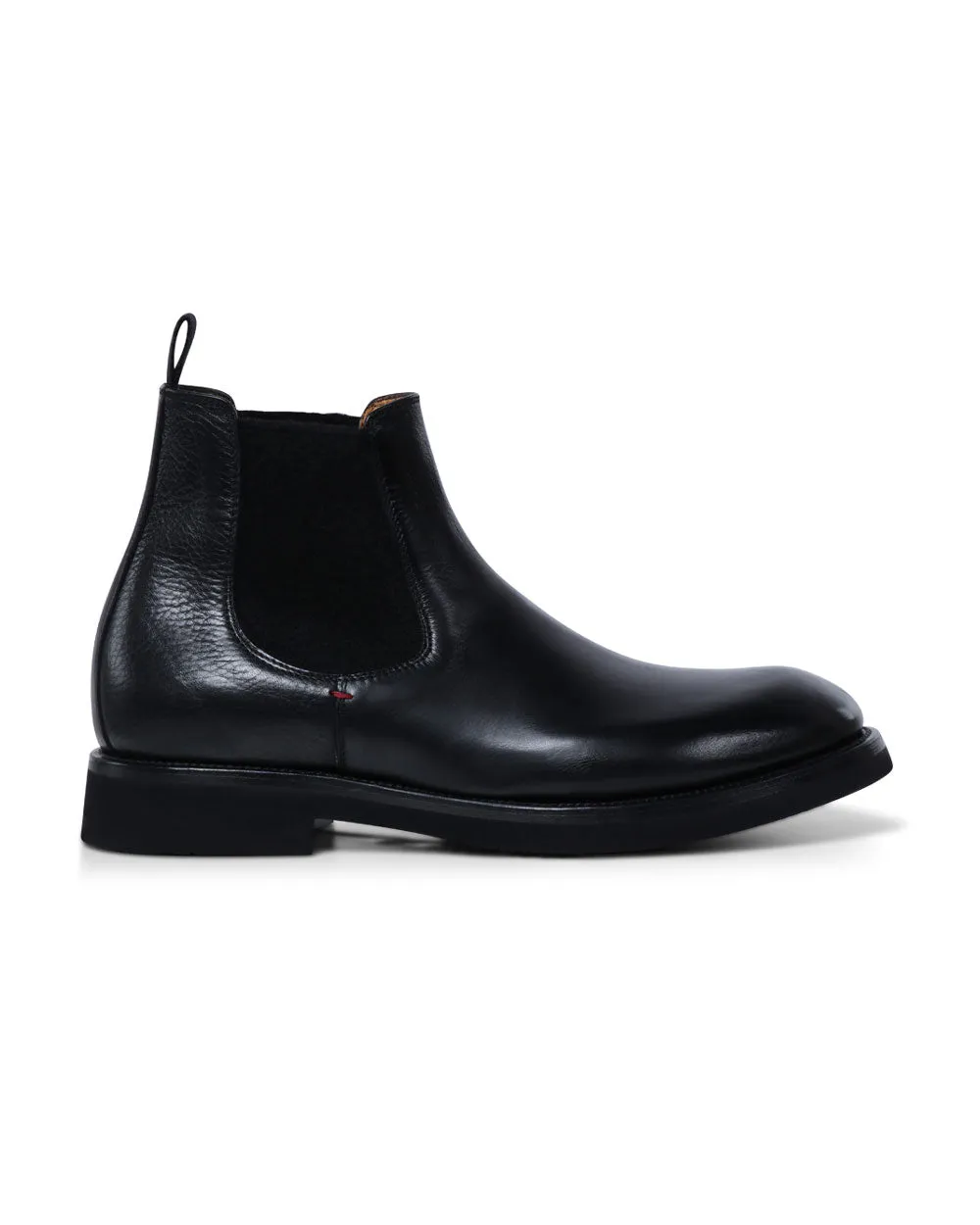 Calfskin Chelsea Boot in Black