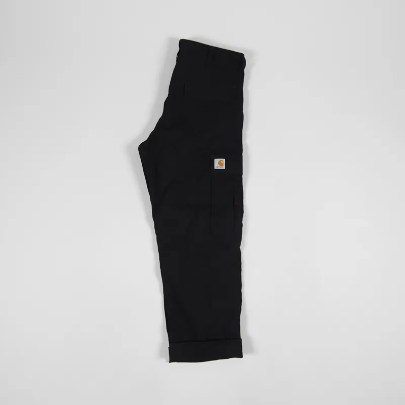 Carhartt WIP Regular Cargo Pant Black Columbia Ripstop