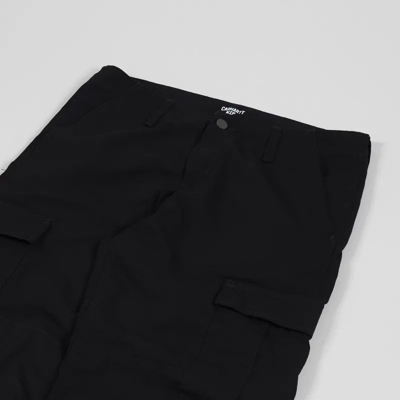 Carhartt WIP Regular Cargo Pant Black Columbia Ripstop