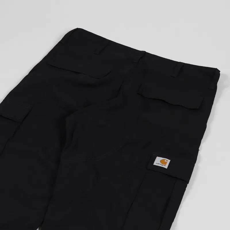 Carhartt WIP Regular Cargo Pant Black Columbia Ripstop