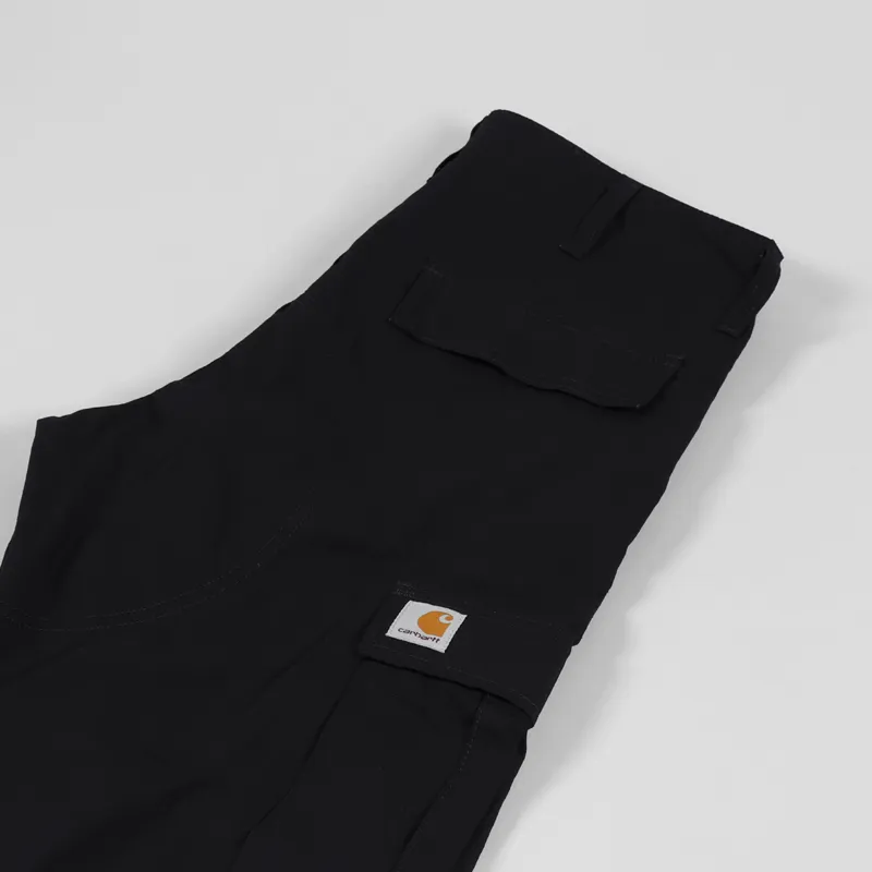 Carhartt WIP Regular Cargo Pant Black Columbia Ripstop