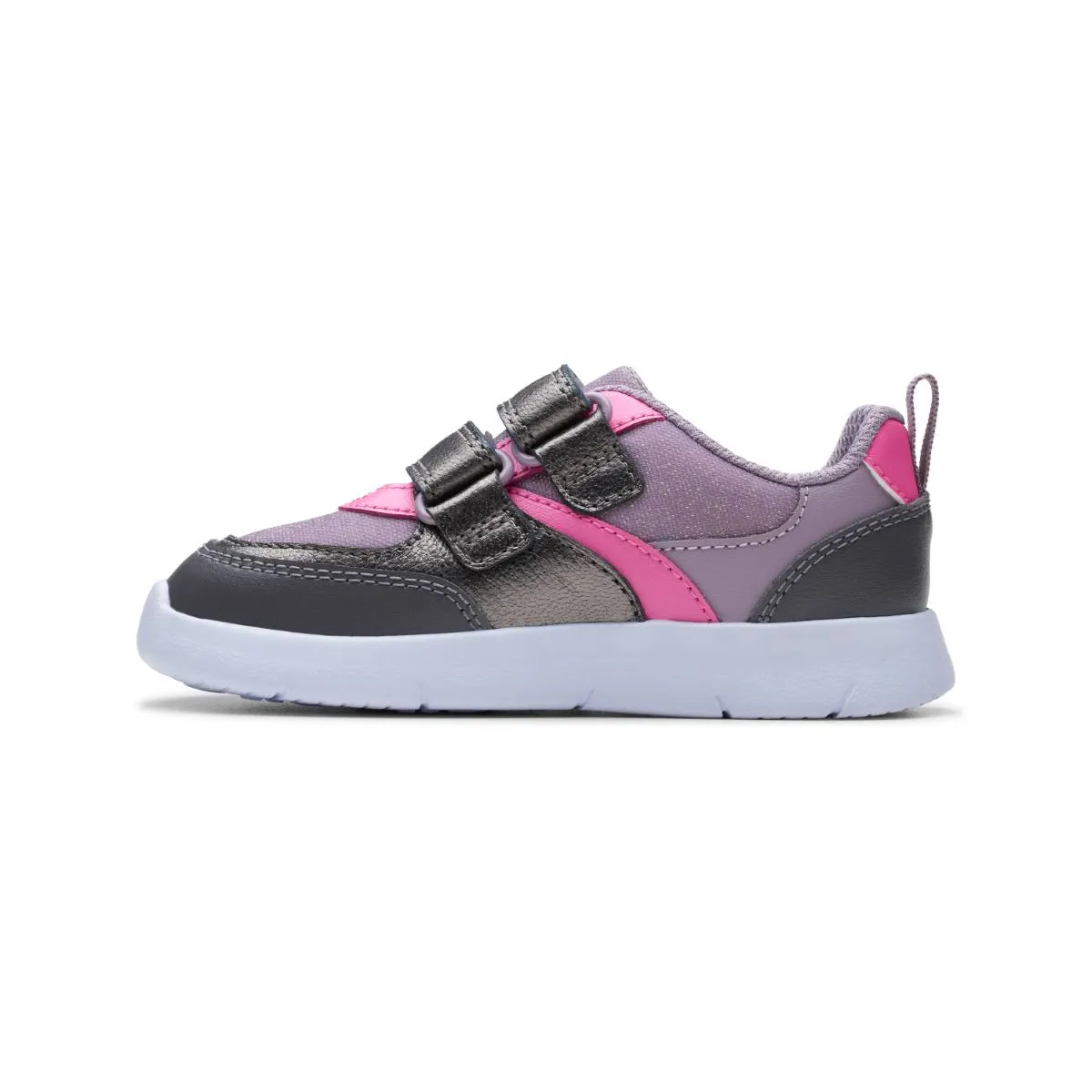 Clarks - Ath Shimmer K 261764576f - F Fit (purple Multi)