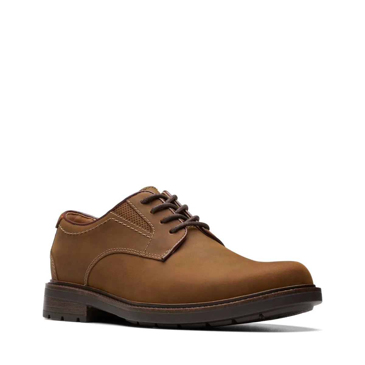 Clarks - Un Shire Low 261745808h - H Fit (brown Waxy Leather)