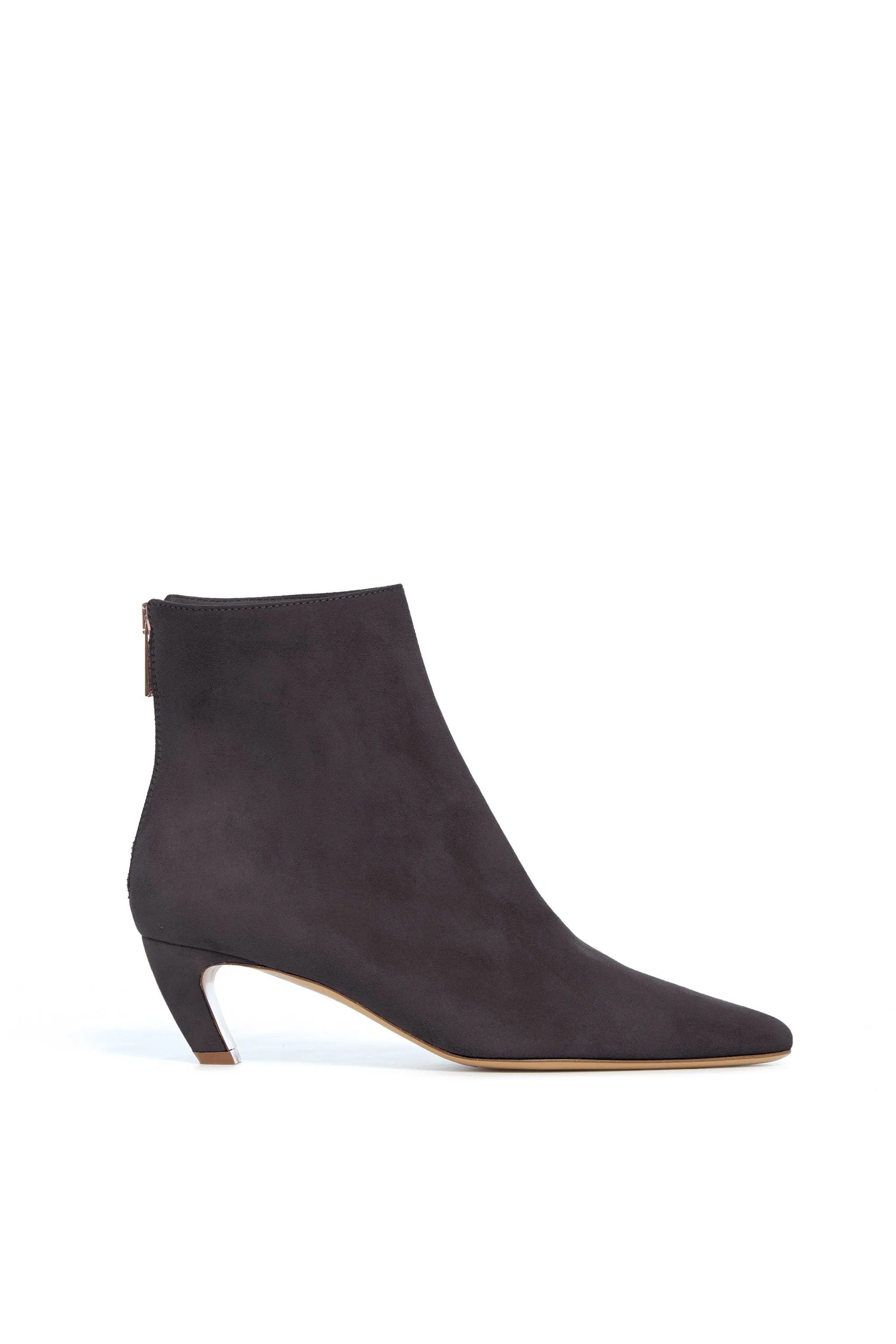 Clayton Ankle Boot in Chocolate Suede