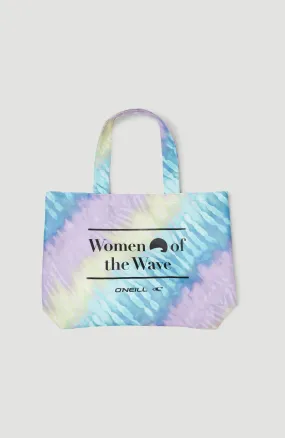 Coastal Print Tote | Blue Tie Dye