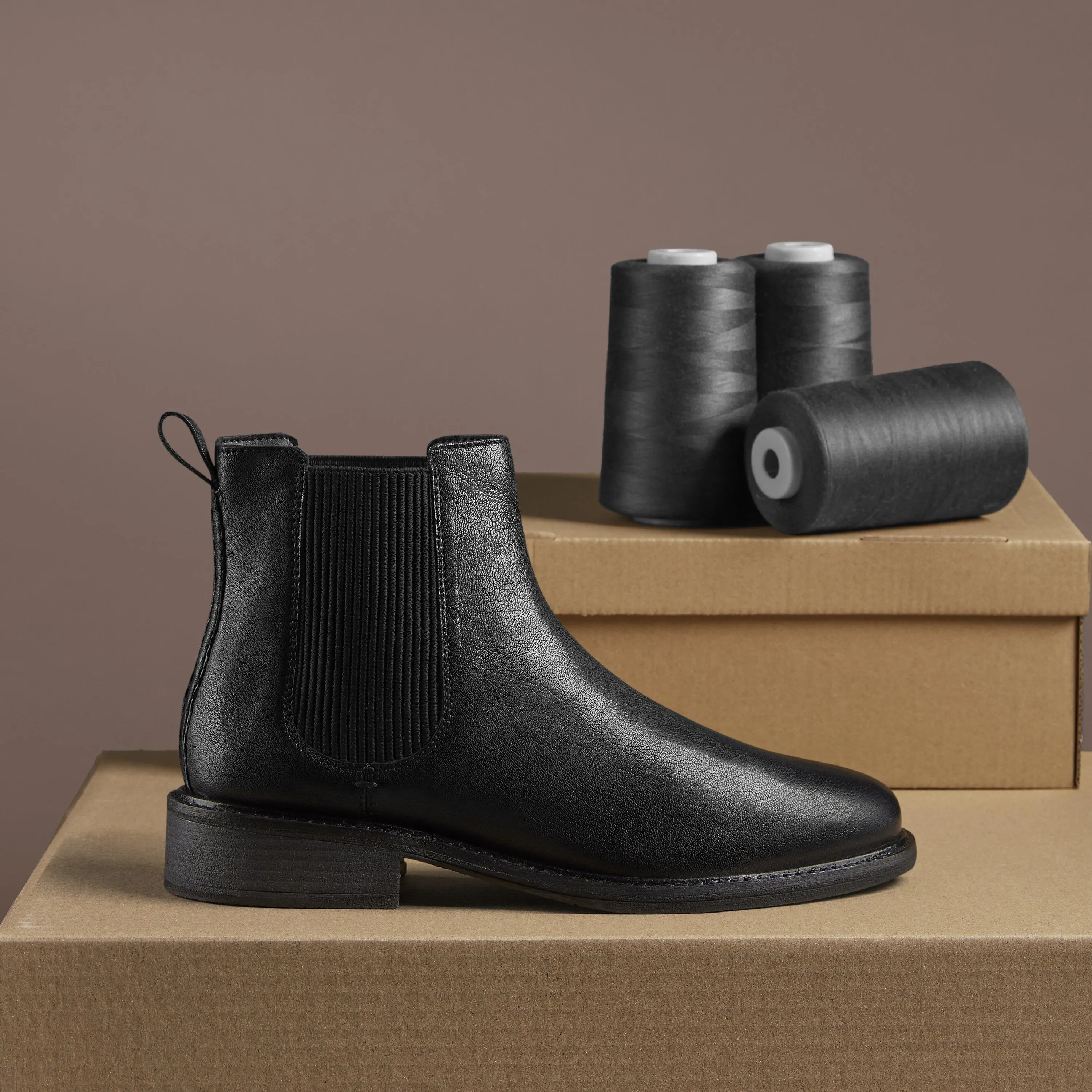 Cologne Arlo 2 Ankle Boot Black Leather