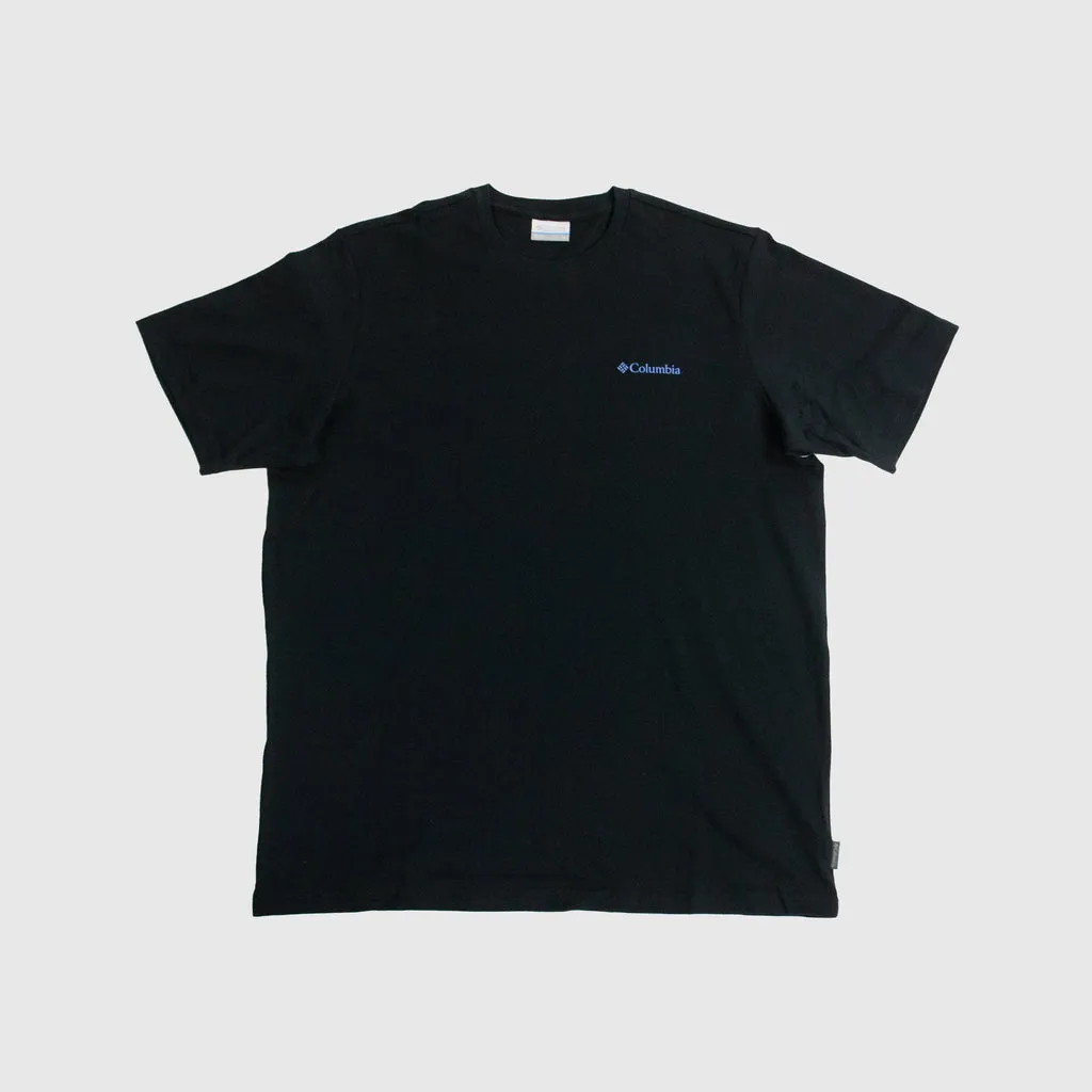 Columbia Explorers Canyon Tee - Black / Bearly Tribe