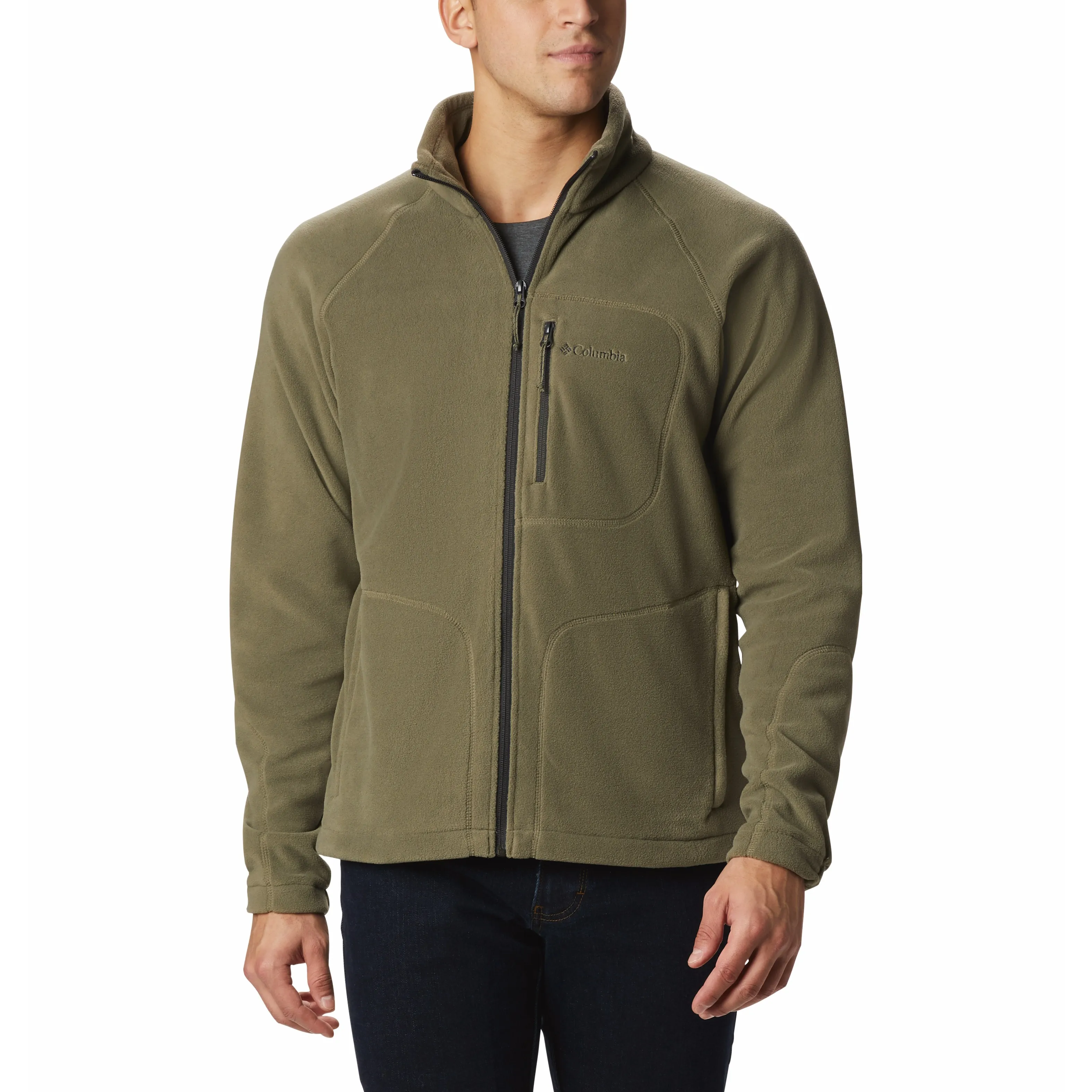 Columbia Men's Fast Trek II Full Zip Army Green | Buy Columbia Men's Fast Trek II Full Zip Army Green here | Outnorth