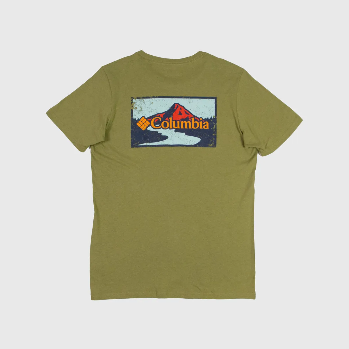 Columbia Rapid Ridge Back Graphic Tee - Nimbus Green