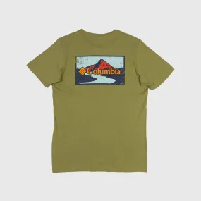 Columbia Rapid Ridge Back Graphic Tee - Nimbus Green