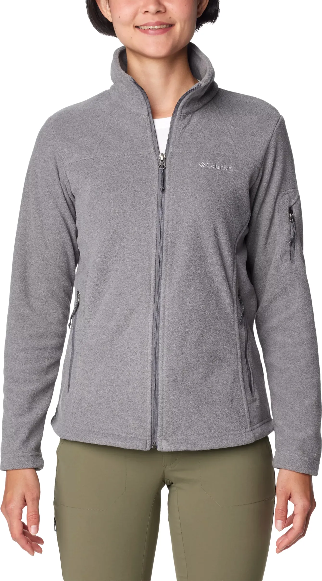 Columbia Women's Fast Trek II Jacket City Grey Heather, City Grey | Buy Columbia Women's Fast Trek II Jacket City Grey