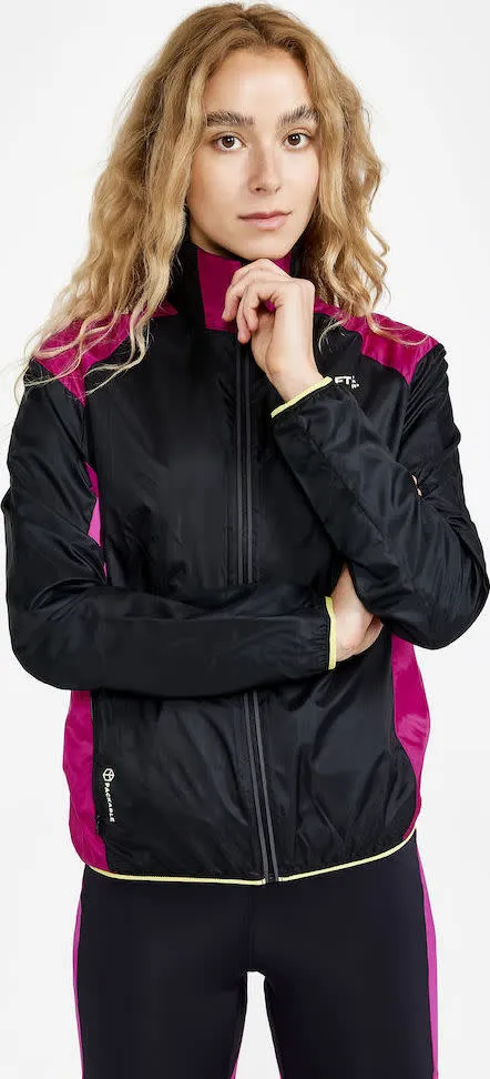 Craft Women's Pro Hypervent Jacket Black-Roxo | Buy Craft Women's Pro Hypervent Jacket Black-Roxo here | Outnorth