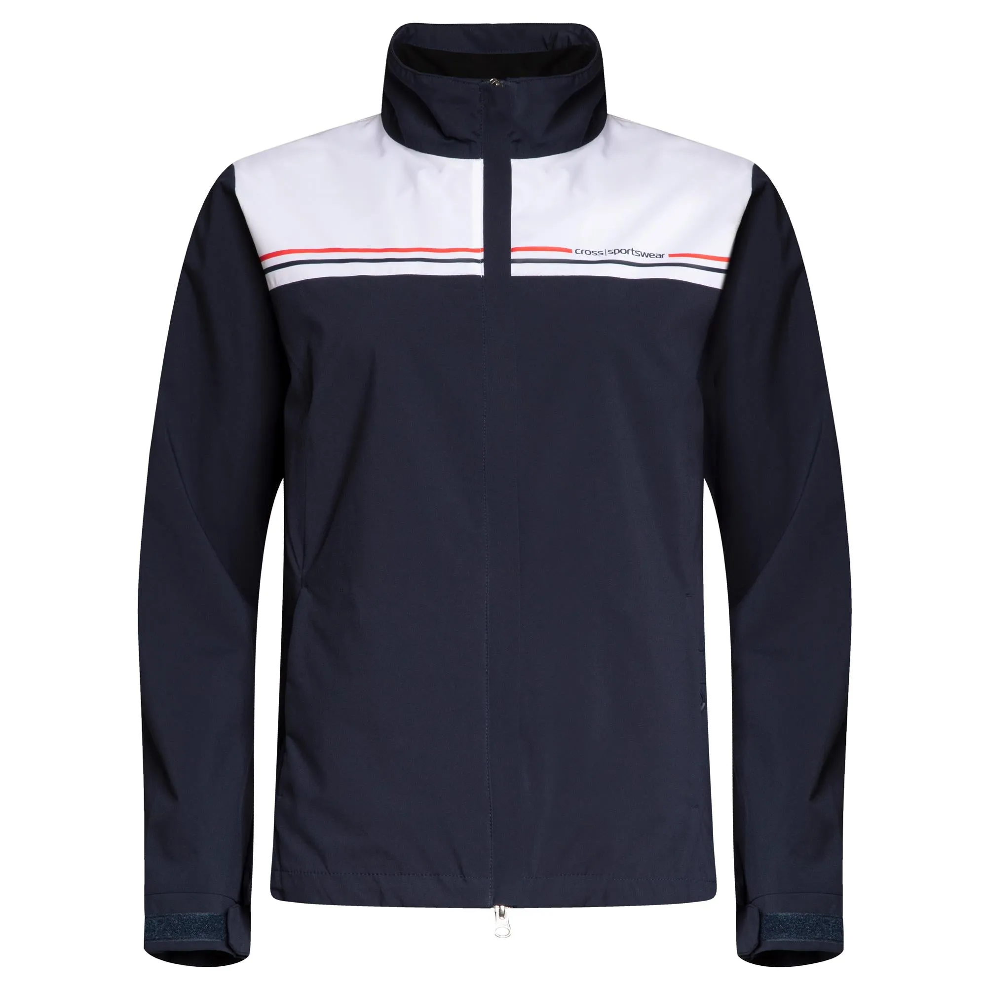 Cross Cloud Waterproof Ladies Golf Jacket Navy