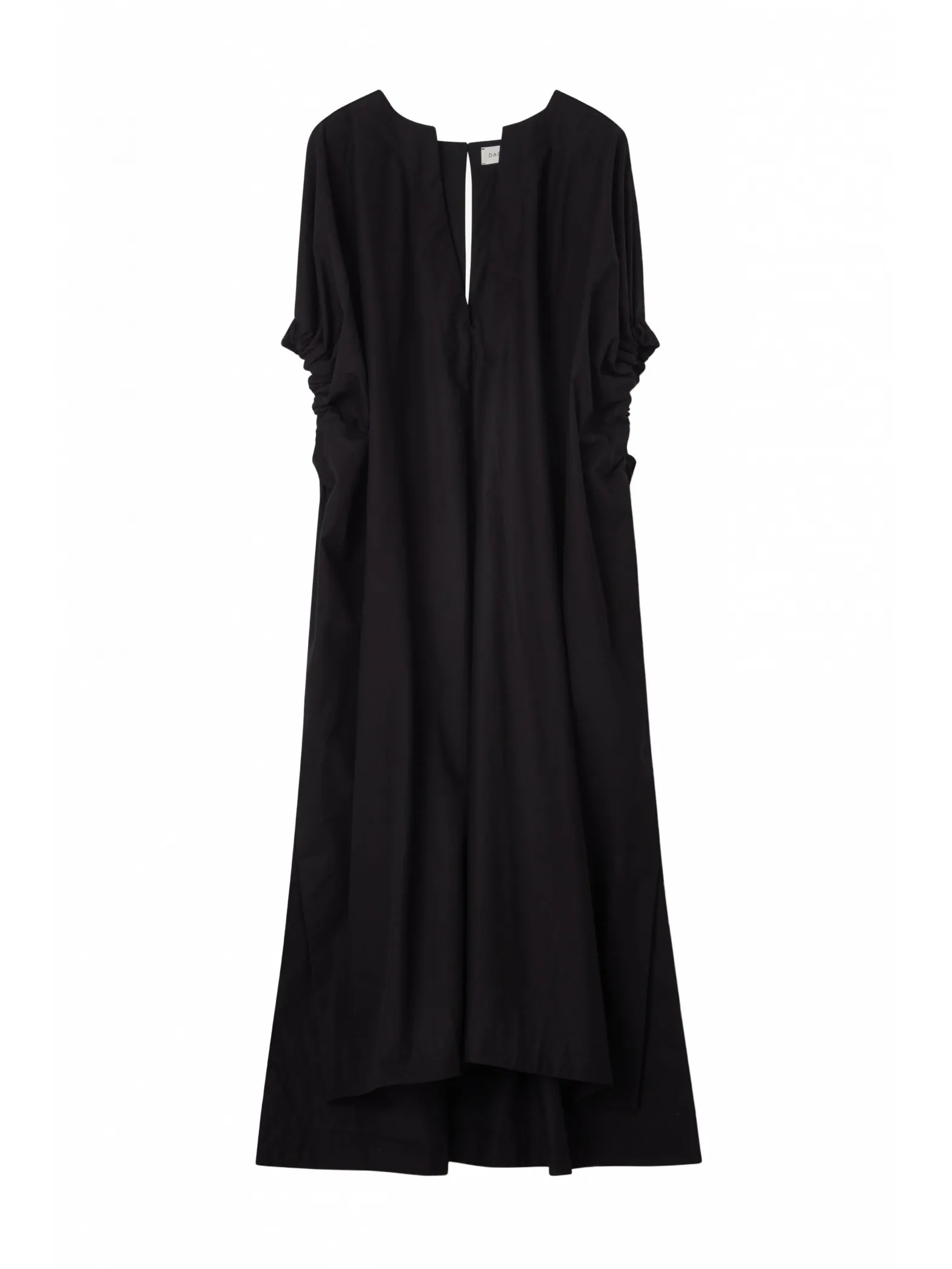 DAGMAR DRESS ROUCHED DRESS BLACK