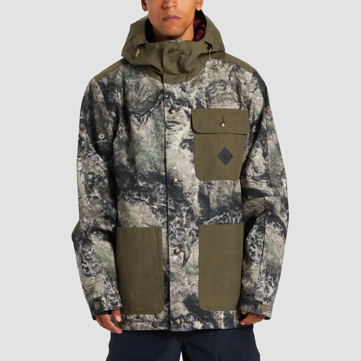 DC Servo 15K Snow Jacket Mossy Oak Terra Coyote Camo