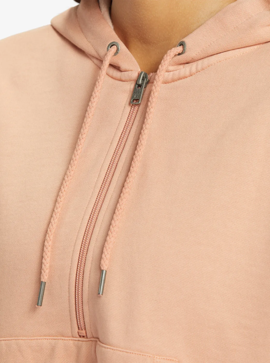 Drakes Cove Half-Zip Hoodie - Cafe Creme