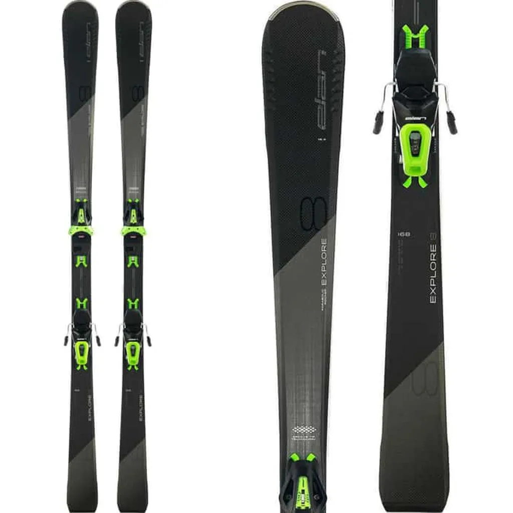 Elan Explore 8 (EL 10.0 System Binding) Skis Mens 2024