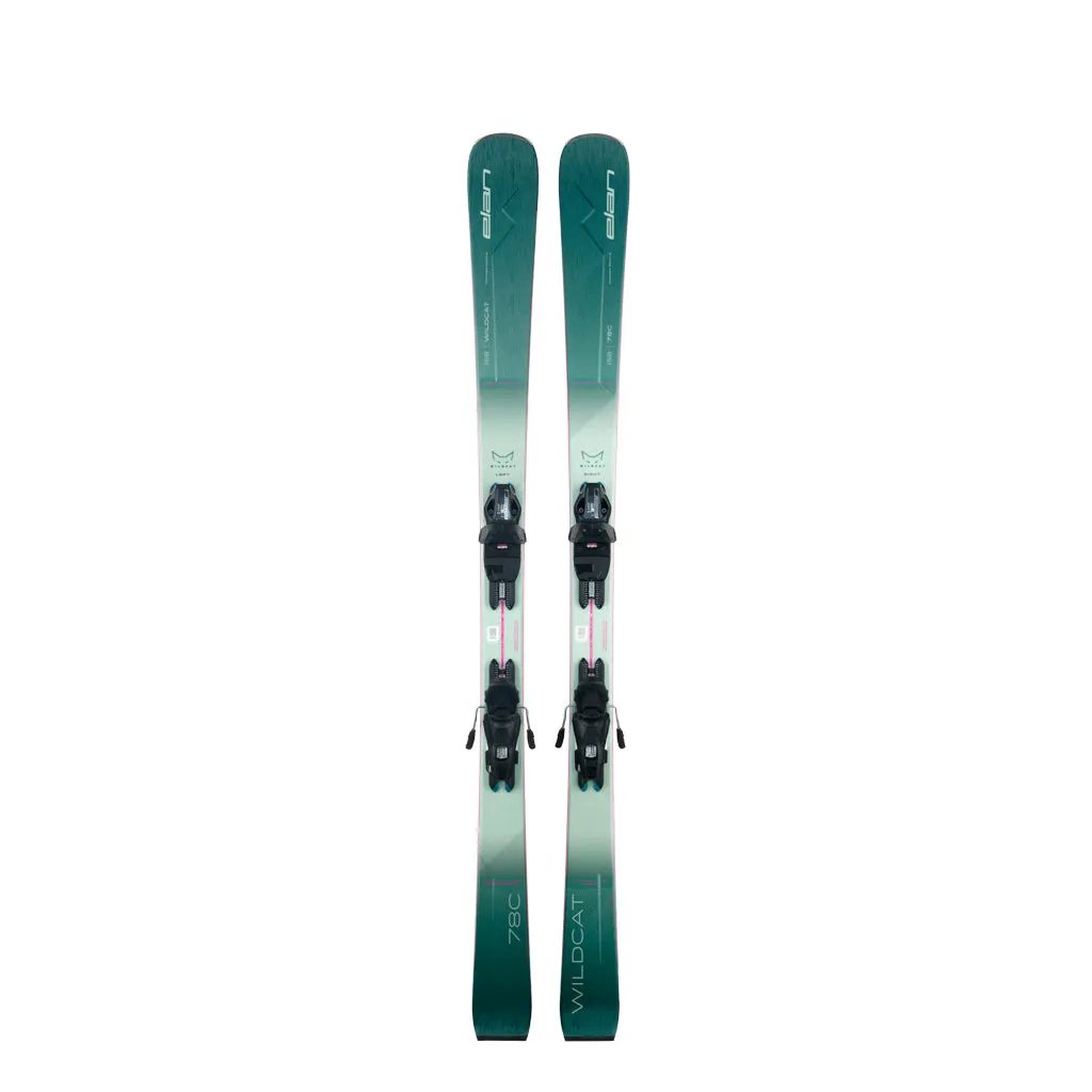 Elan Wildcat 78 C LS (EL 9.0 GW System Binding) Skis Womens 2025