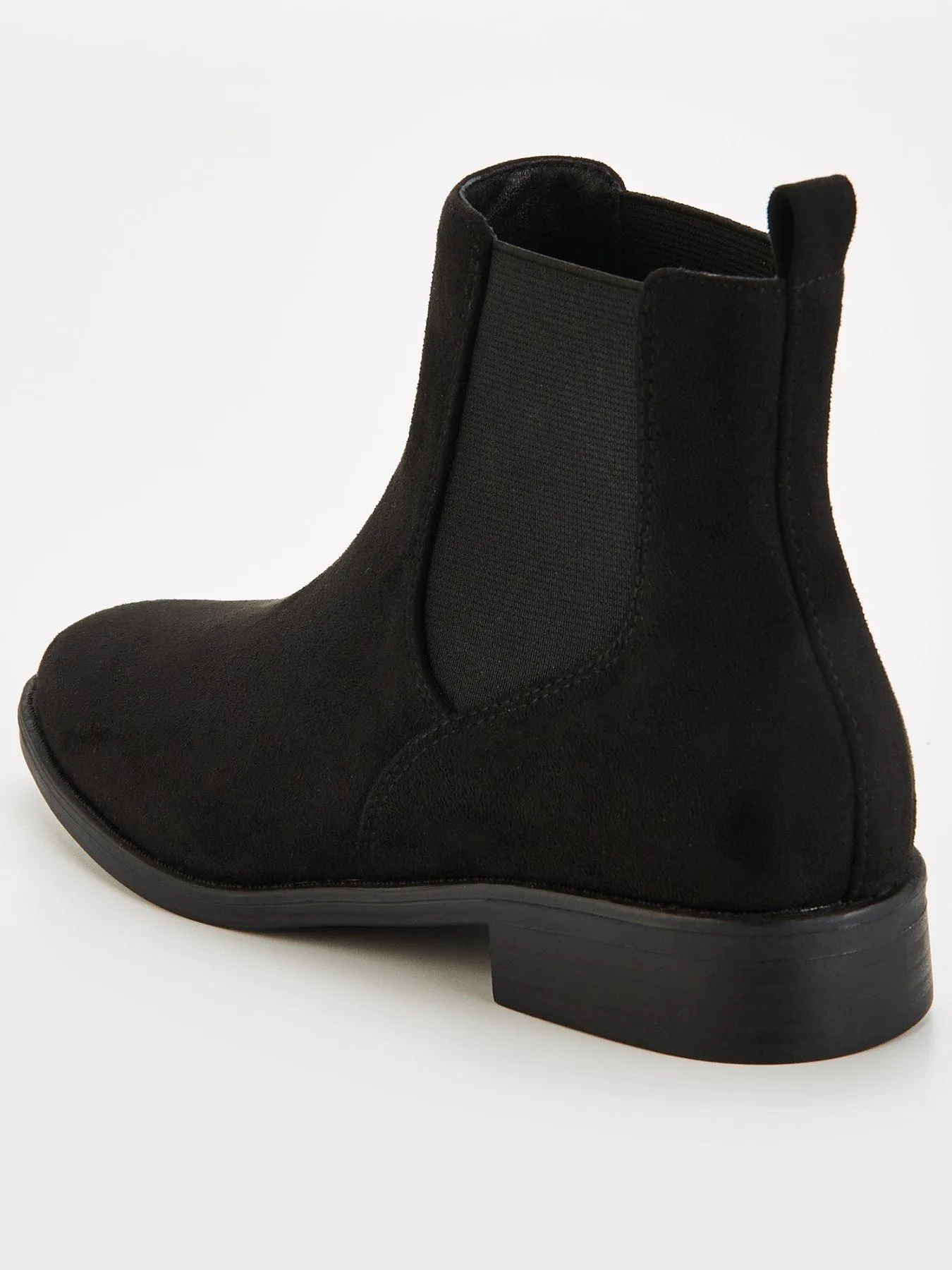 Everyday Wide Fit Chelsea Ankle Boot - Black