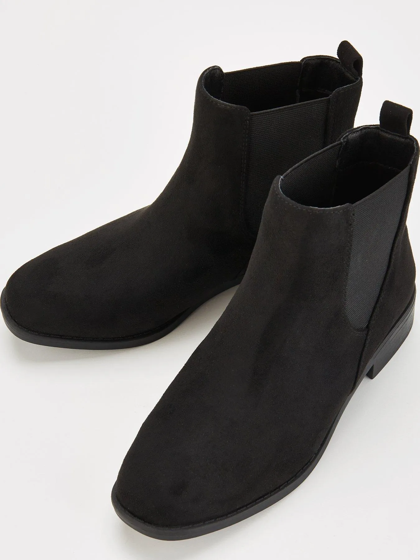 Everyday Wide Fit Chelsea Ankle Boot - Black