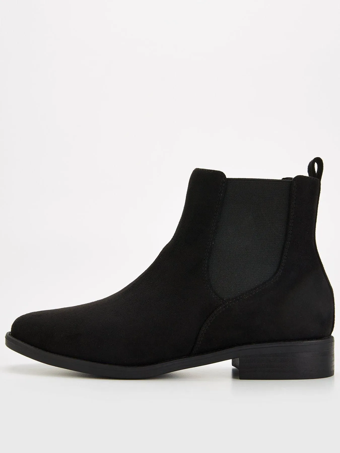 Everyday Wide Fit Chelsea Ankle Boot - Black