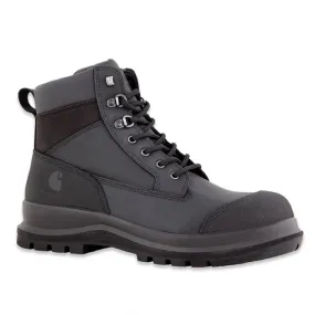 F702903 Detroit 6" S3 Mid Work Boot Black